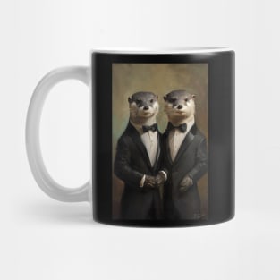 Otter Grooms - LGBTQ+ Pride - Marriage Equality Mug